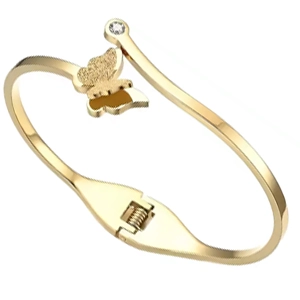 butterfly-zirconic-diamond-gold-plated-titanium-bracelet-kada-for-women-front